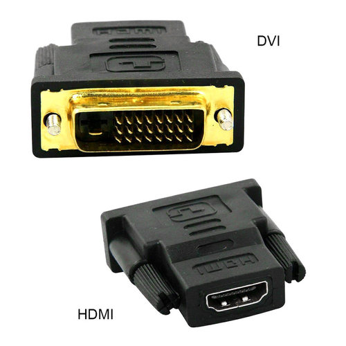 HDMI Female to DVI Male Adapter Converter HDMI to DVI Cable