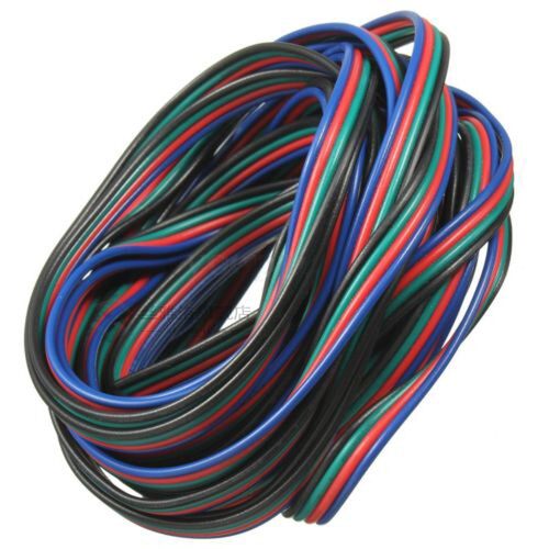 4 Pin Wire Extension Connector Cable Cord For LED RGB Strip