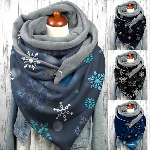 Scarf Women Hijab Designer Clothes Bandana Fashion Winter W