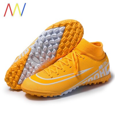 2020 New Men Kids Football Boots Turf Soccer Shoes Cleats