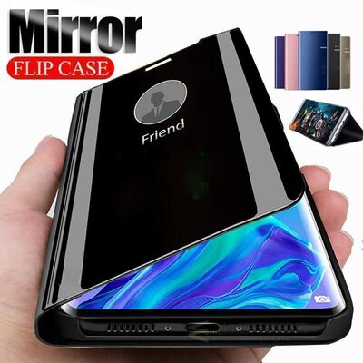 Smart Mirror Flip Case For Samsung Galaxy A02S A12 M51 A42