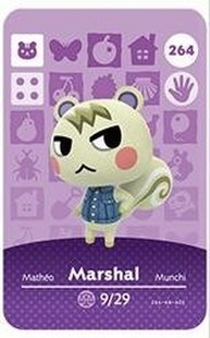 MArShAl AniMAl CroSSing MArShAl AMiibo 264 AniMAl CroSSing S