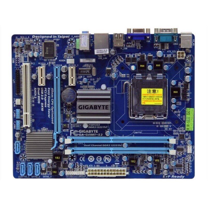 original motherboard for gigabyte GA-G41MT-S2 LGA 775 DDR3 b
