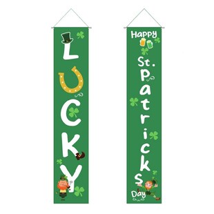 St Patricks Porch Sign - St Patricks Day Decorations Outdoor