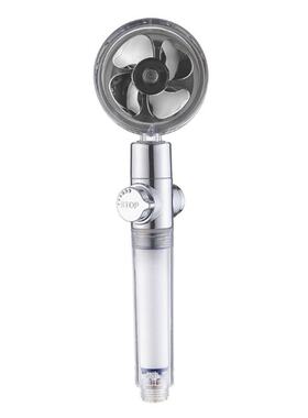 Pressurized Handheld Shower Head Water Filter Shower Bathroo