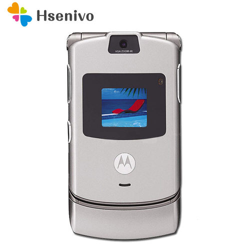 Original Motorola Razr V3 100% Good Quality mobile phone on