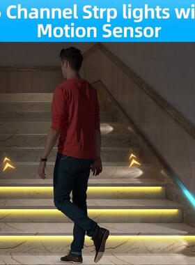 LED MotIon SEnSor LIght StrIp StaIr DIMng LIght WIrELESS InD