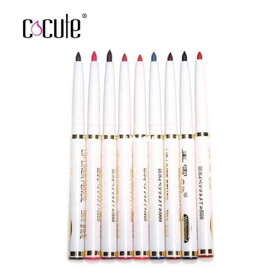 9psc/set Lip/Eye Pencil Fashion Women's Professional Cra