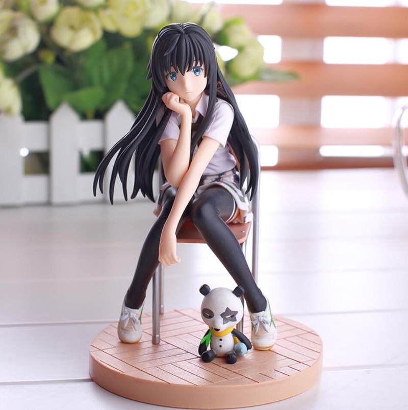 14.5 cm Yukinoshita Yukino Anime Action Figure  My Teen Roma