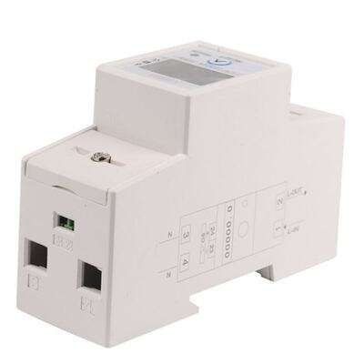 DDS015 230V 5-80A kwh Electric Meter Single Phase with Reset