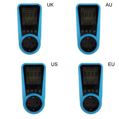 Plug Digital Voltage Wattmeter AC Electricity Analyzer Monit