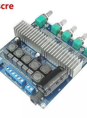 2*50W+100W TPA3116 HIFI Power Subwoofer Amplifier Board  Ste