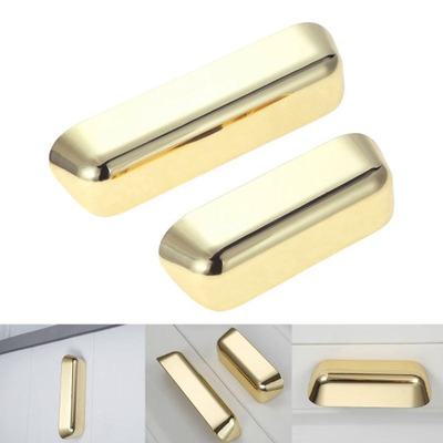 Zinc Alloy Furniture Handle for Kitchen and Home Gold Cabine