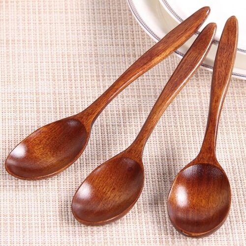 Wooden Spoon Home Flatware Porridge Bowl Chinese bamboom Din