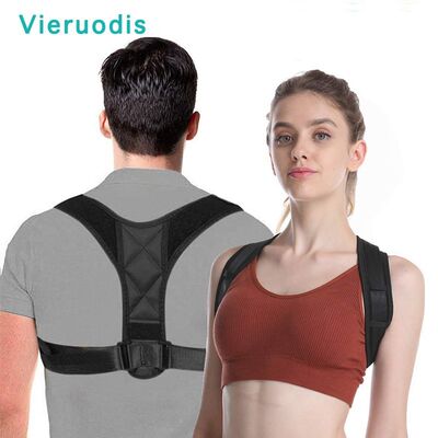 Vieruodis Brace Support Belt Adjustable Back Posture Correct