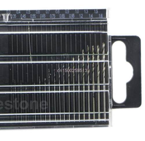 20x Drill Bit MICROBOX Tiny Micro HSS Twist Drill Bit Set 0.