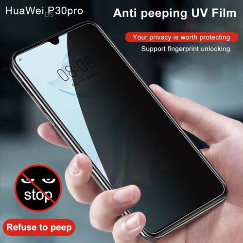 Privacy Screen Protector For HuaWei P30  P30pro UV  Anti Pe