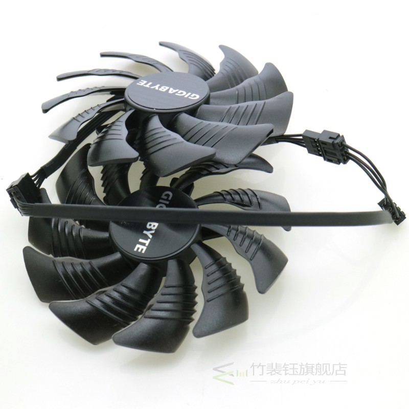 T129215SU 12V 0.50A 87mm VGA Fan For Gigabyte RX480 RX570 GT