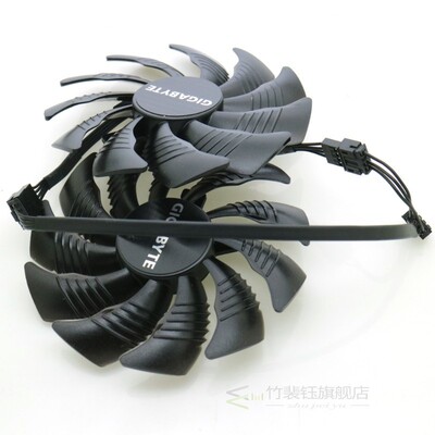 T129215SU 12V 0.50A 87mm VGA Fan For Gigabyte RX480 RX570 GT