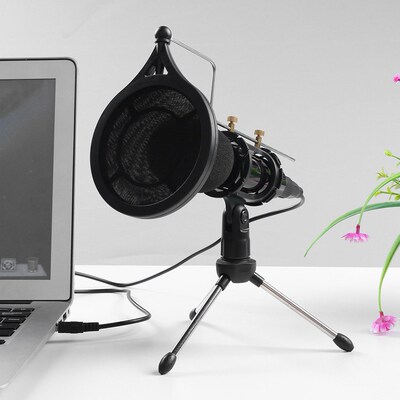 3.5mm Pro Studio Online Sound Recording Condenser Microphon