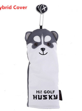 Cute Husky Golf Driver Head Cover Cartoon Animal Fairway Woo