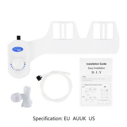 Bidet Fresh Water Spray Dual Nozzles Mechanical Bidet Toilet