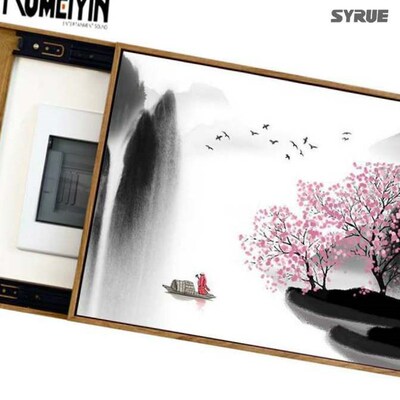 coration painting artistic conception of new Chinese style-