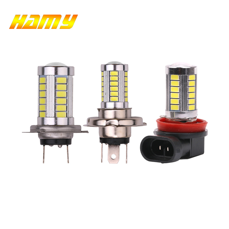 1x Car LED Bulb H4 H7 H11 Headlight Fog Lamp DRL Auto Daytim
