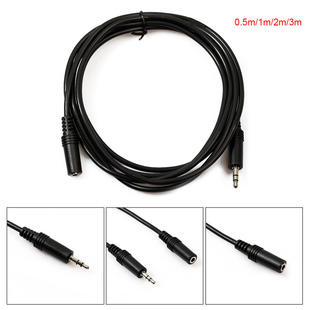 0.5 Ste Audio 3.5mm Sale Durable Male Female Hot