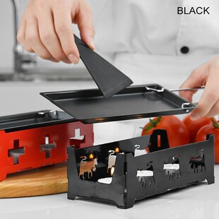 Grill Cheese Raclette Set Non-stick Cheese Melter Pan Baked