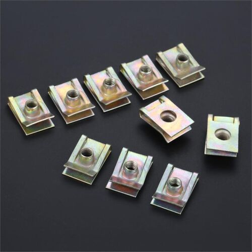 10Pcs Auto s M5 M6 M8  Car Motor Tread Panel Spire Nut Fairi