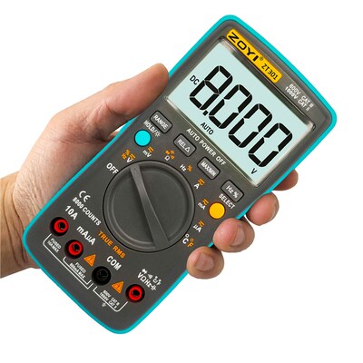 ZT301 ZT302 ZT303  Digital Multimeter 8000 counts True RMS