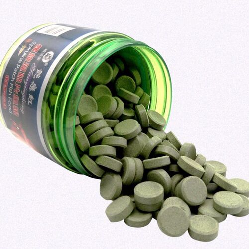 Fish Food Tablet Spirulina Algae Aquarium Pills Fish Tank Tr