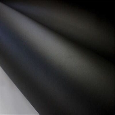 Matt Black Vinyl Car Window Decal DIY Wrap Sticker Pintura V