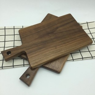 Black walnut Japanese bread board Wooden cutting board Chopp