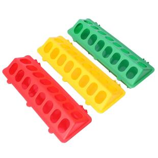 Plastic Flip-Top Poultry Ground Feeder Chicken Poultry Feede