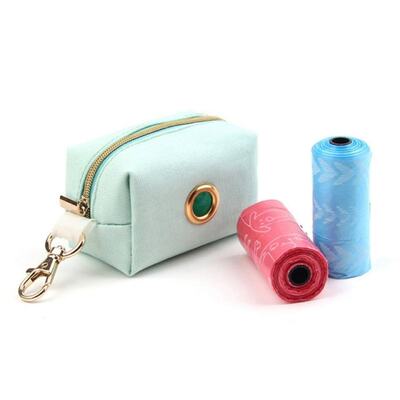 Dog Poop Bags Holder for Leash Attachment Waste Bags Dispens