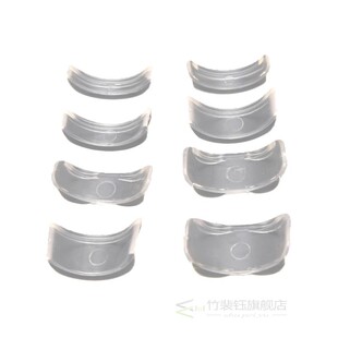 8 Sizes Silicone Invisible Clear Ring Size Adjuster Resizer