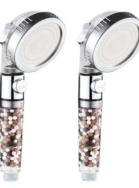 2X 3 Modes SPA Ion Filter Shower Head High Pressure Saving W