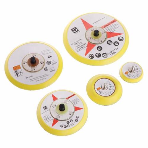 Polishing Sander Backer Plate Napping Hook Loop Sanding Disc