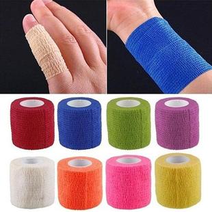 4.5m Elastic Bandage Wrap Tape Sports Safety Self Adhesive A