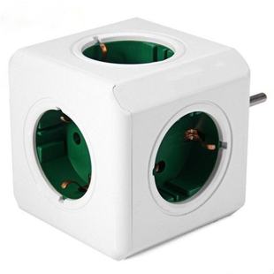 Power Strip EU Plug Adapter Smart Socket Powercube Electric
