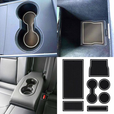 For Tesla Model 3 Accessories Car Console Wrap Mat Non Slip
