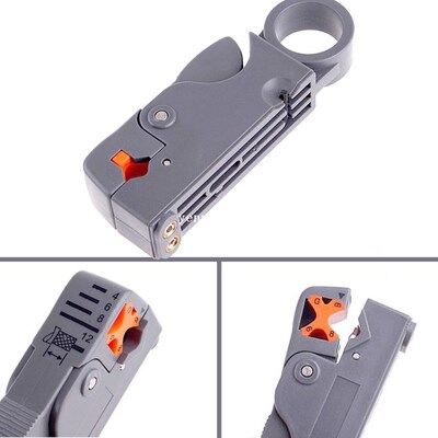 Automatic Double Blades Coaxial Wire Stripper Cable Stripper