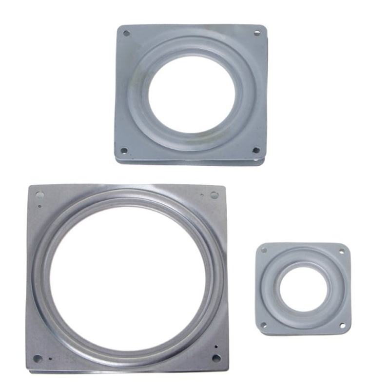 2pcs NEW Square Lazy Susan 360° Rotating Rolling Bearing 橡塑材料及制品 其他塑料制品 原图主图