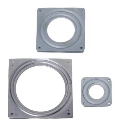 2pcs NEW Square Lazy Susan 360° Rotating Rolling Bearing