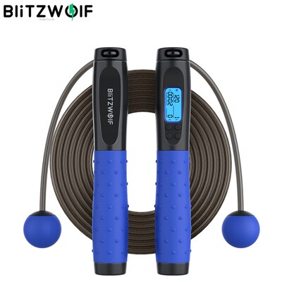 BlitzWolf BW JR1 10'' Digital Jump Rope with Counter HD LCD