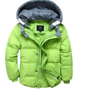 Boys JaCKets KiDs Down ParKas Vest CHilDren HooDeD Coats new