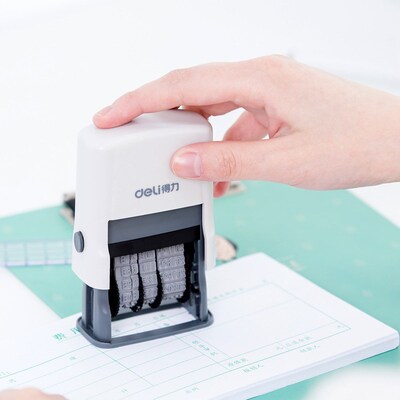 Date stamp 79952 automatic reverse inking Chinese date adjus