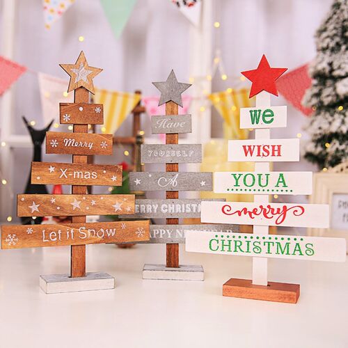 Wooden Tree Decorations Hotel Restaurant Shopping Mall Wind